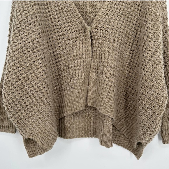 Free People Breeze Waffle Knit Cardigan - Picture 8 of 10